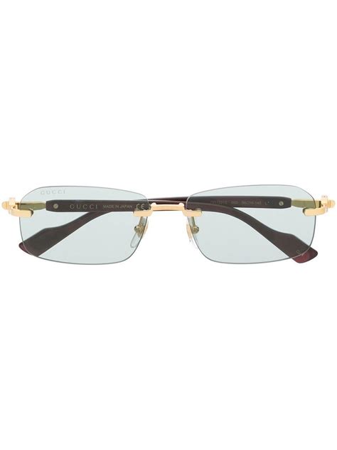 gucci rimless glasses|gucci rimless glasses for men.